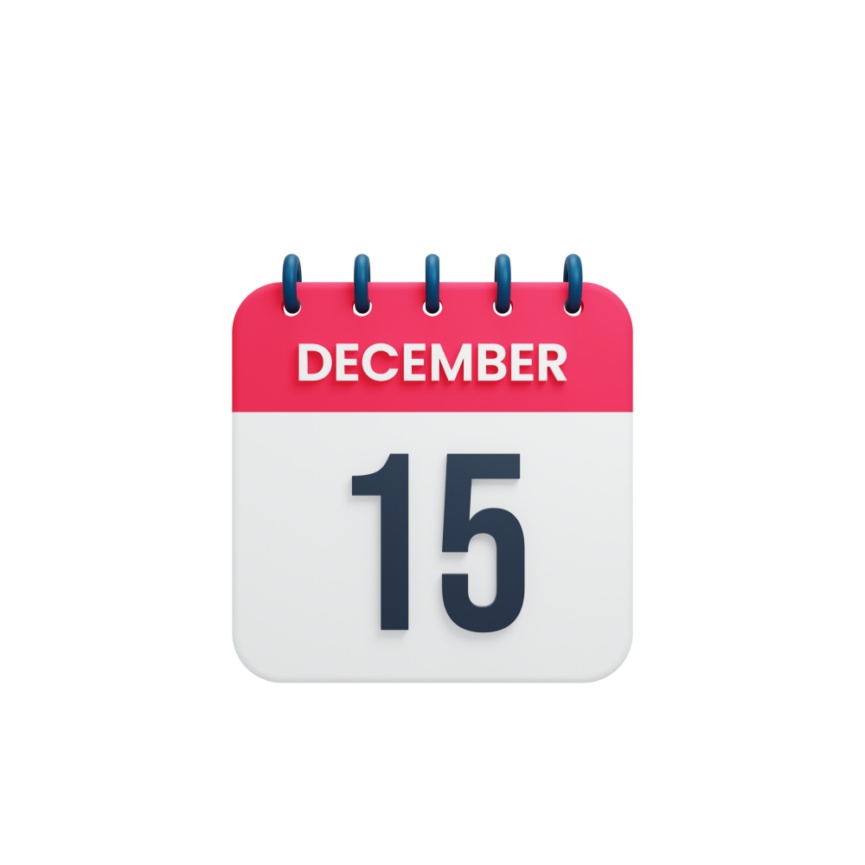 What Day Is December 15 2025 Deni Susette